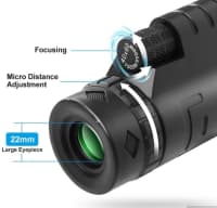 Monokl 40x60 tripod və kransteyn ilə — şəkil 3