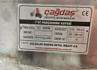 Çağdaş 1.5 kW Peşəkar Zırh Maşını (Ət Doğrayan) — şəkil 15