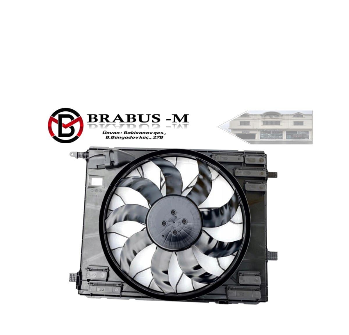 Elektrik ventilyatoru Mercedes W223