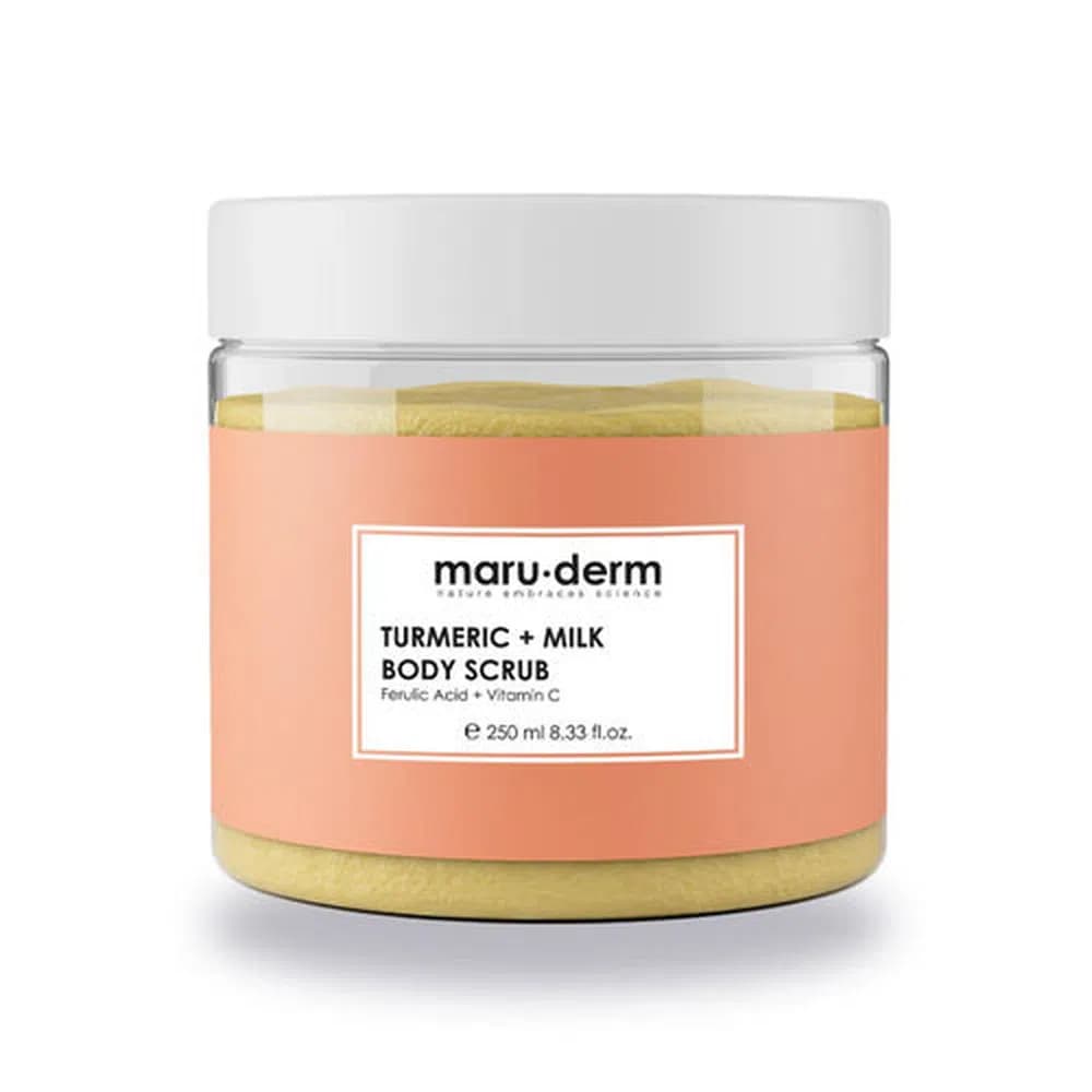 Maruderm Turmeric + Milk Bədən Skrabı, 250 q