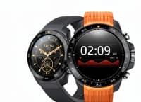Qara rəng smart saat — şəkil 2