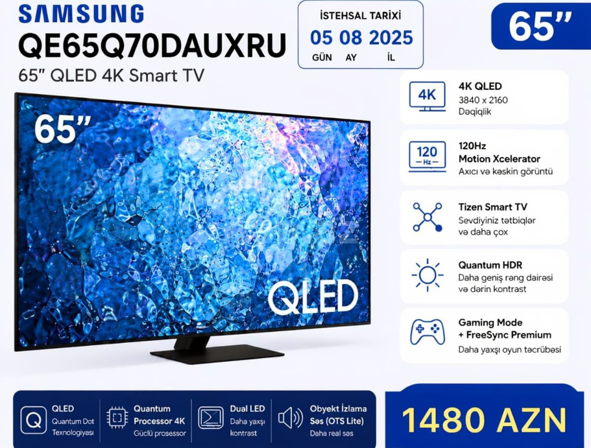 Samsung Televizor 65" QLED