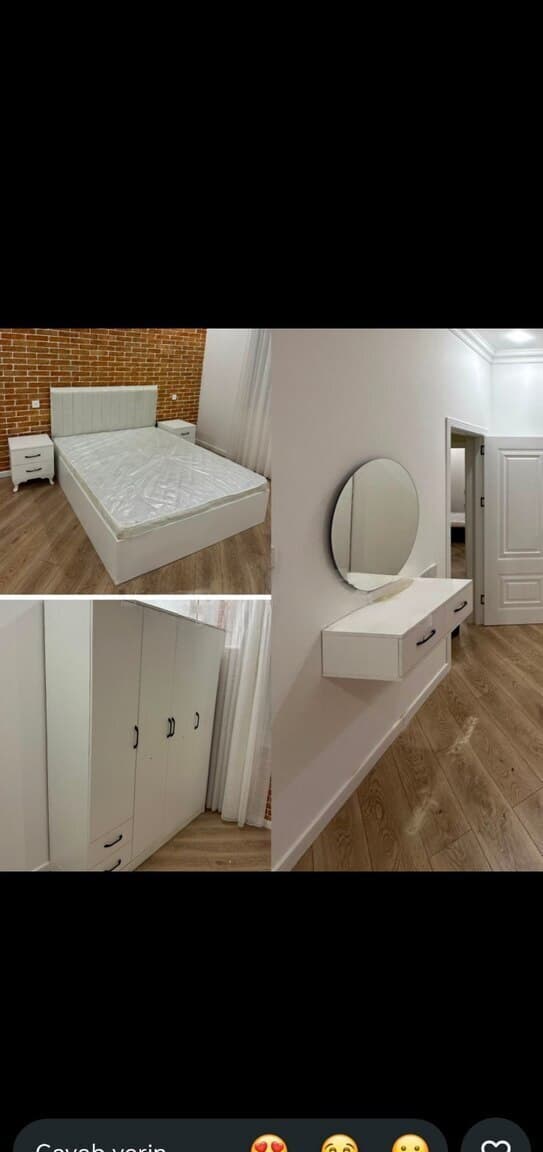 Laminat material yataq otağı dəsti, Qarışıq rəng