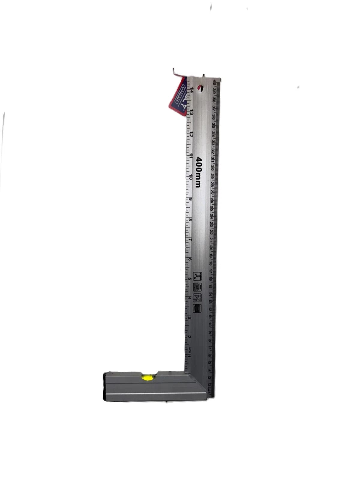 ABCY 90° Metal Ölçmə Xətkeşi, 400 mm