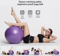 Aerobika və Fitnes Topu (65 sm, 75 sm, 85 sm) — şəkil 1