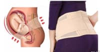 Hamiləlik geyimi Bej rəng, Standart ölçü — şəkil 1