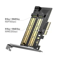 Genişləndirmə kartı Ugreen CM302 M.2 NVMe/SATA PCI-E 3.0 — şəkil 3