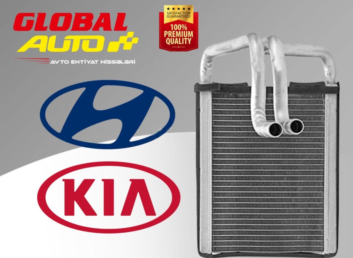 Soba radiatoru Hyundai və Kia modelləri üçün