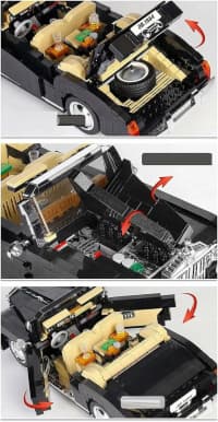 Konstruktor Mould King Rolls-Royce Cloud 1964 — şəkil 5