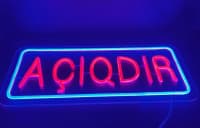 LED reklam lövhəsi Açıqdır — şəkil 1