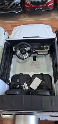 Mercedes-Benz Ağ Uşaq Elektrokarı 24V — şəkil 13