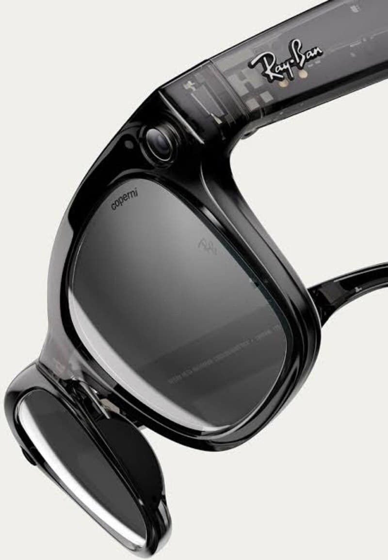 Smart eynək Ray-Ban Meta x Coperni Transparent