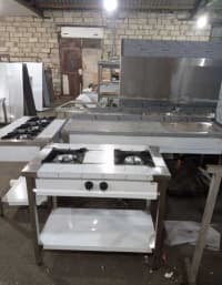 Qaz plitəsi sənaye tipli restoran avadanlığı — şəkil 3