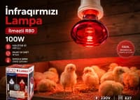 İnfraqırmızı lampa İlməzli R80 100W — şəkil 1