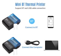 Termal çek printer 58mm Bluetooth/USB — şəkil 5