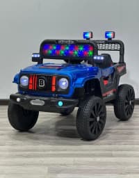 Uşaq elektromobili Brabus Jeep boz — şəkil 2