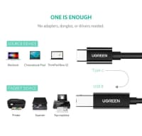Qara rəng data kabel, USB — şəkil 7