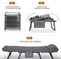 Qatlanan Kempinq Çarpayısı 180x55 sm — şəkil 4