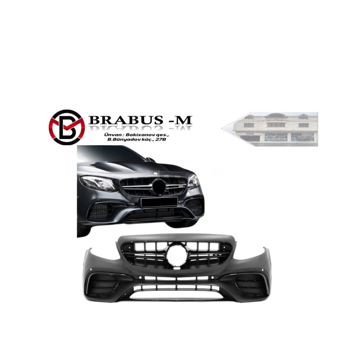 Ön bufer Mercedes W213 E63
