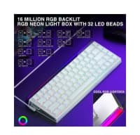 Klaviatura Aula Hero68 Magnetic White — şəkil 5
