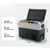 Avtomobil üçün soyuducu 40 litr 12V/24V — şəkil 1