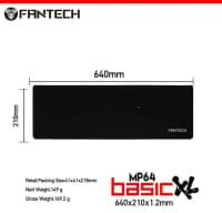 Mouse pad Fantech Basic MP64 BK Speed Edition — şəkil 2
