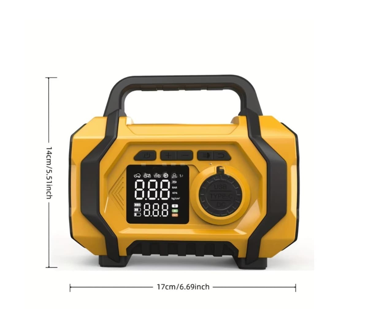 Jump starter və hava nasosu 8000A