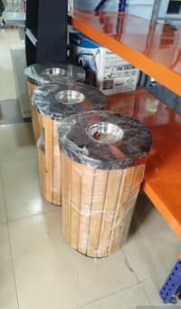 Tullantı qabı, metal və plastik — şəkil 3