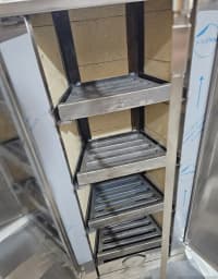 4 Pilləli Köz Dönər Aparatı 97x66x46 sm — şəkil 5