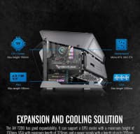 Kompüter korpusu Thermaltake AH T200 Micro — şəkil 1