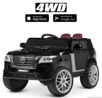 Uşaq elektrik cipi Nissan M 4837EBLR 4WD — şəkil 2