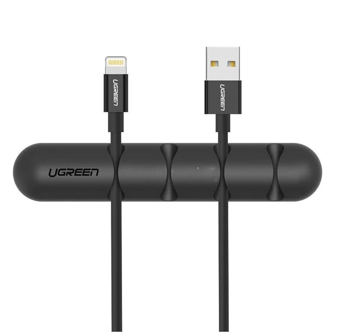 Kabel təşkilatçısı Ugreen LP114 2-li dəst (qara)