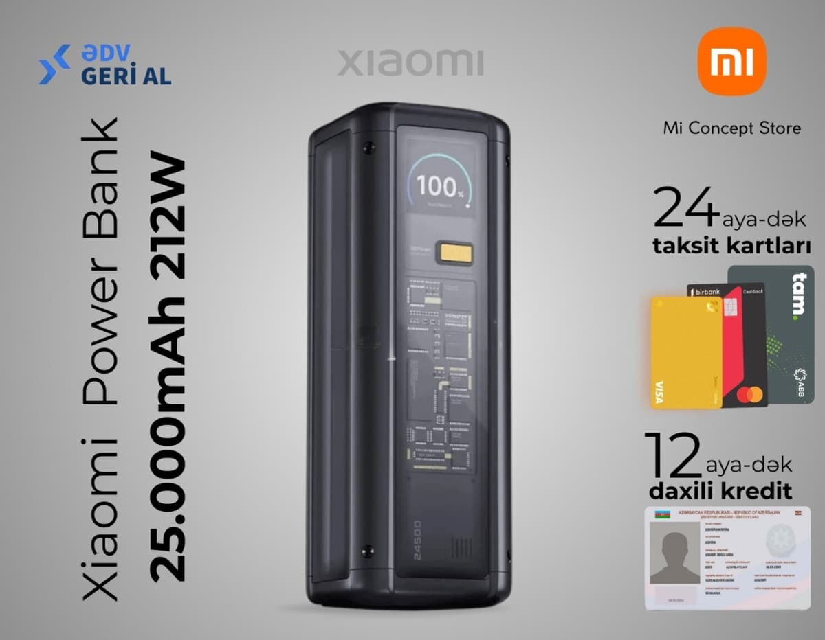 20,000 mAh powerbank, Qara rəng