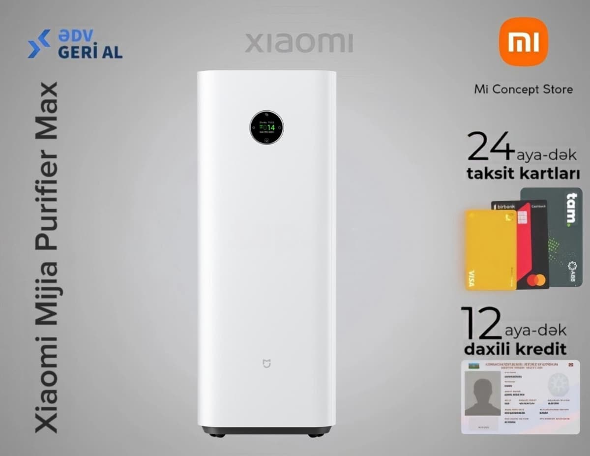 Hava təmizləyici Xiaomi Mijia Purifier Max