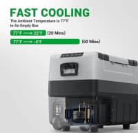 Avtomobil üçün soyuducu 40 litr 12V/24V — şəkil 2