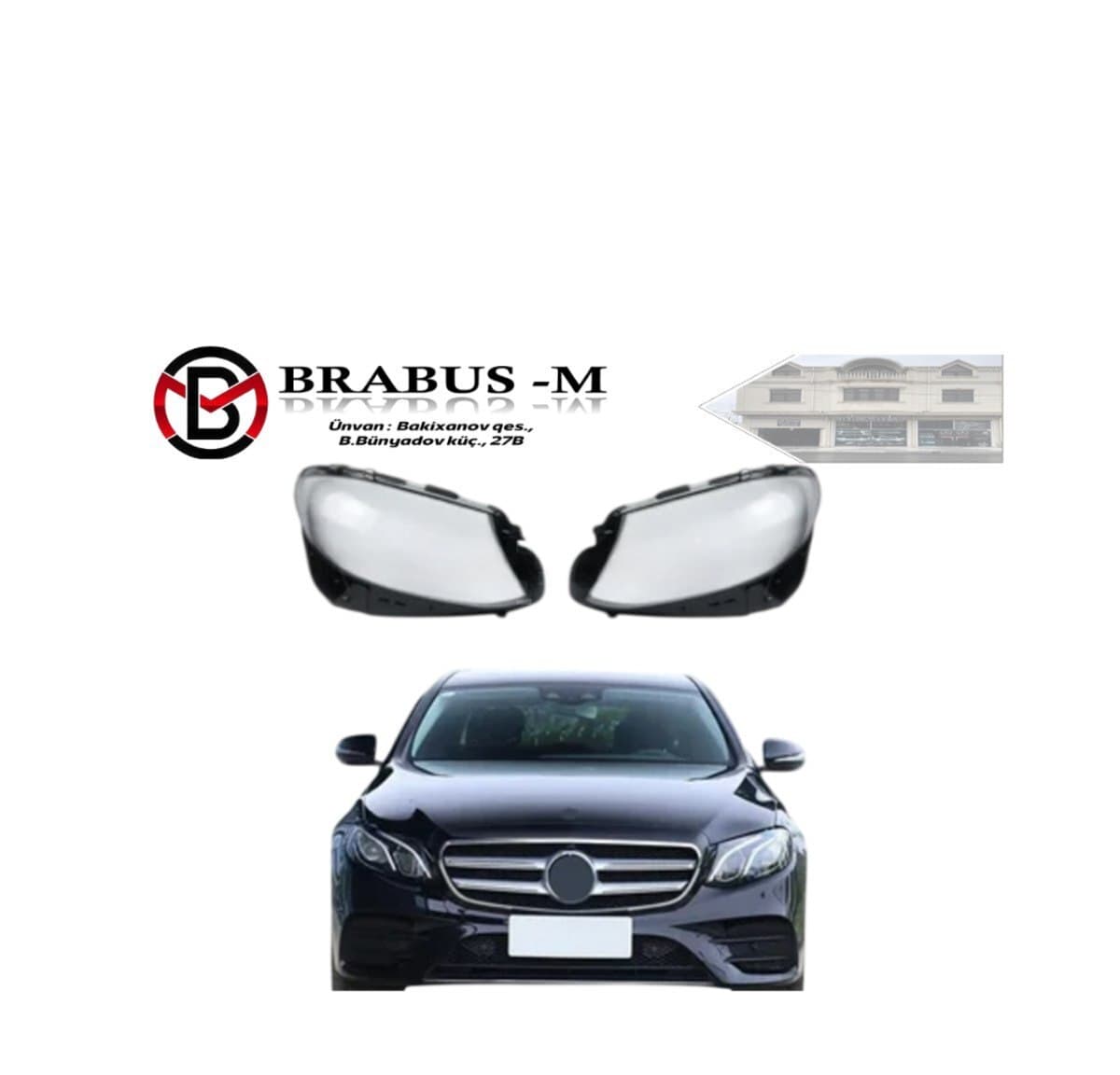Fara şüşəsi Mercedes W213