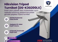 Tripod turniket Hikvision DS-K3G200LX — şəkil 1