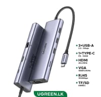 USB-C adapter Ugreen 9 in 1 CM498 — şəkil 2