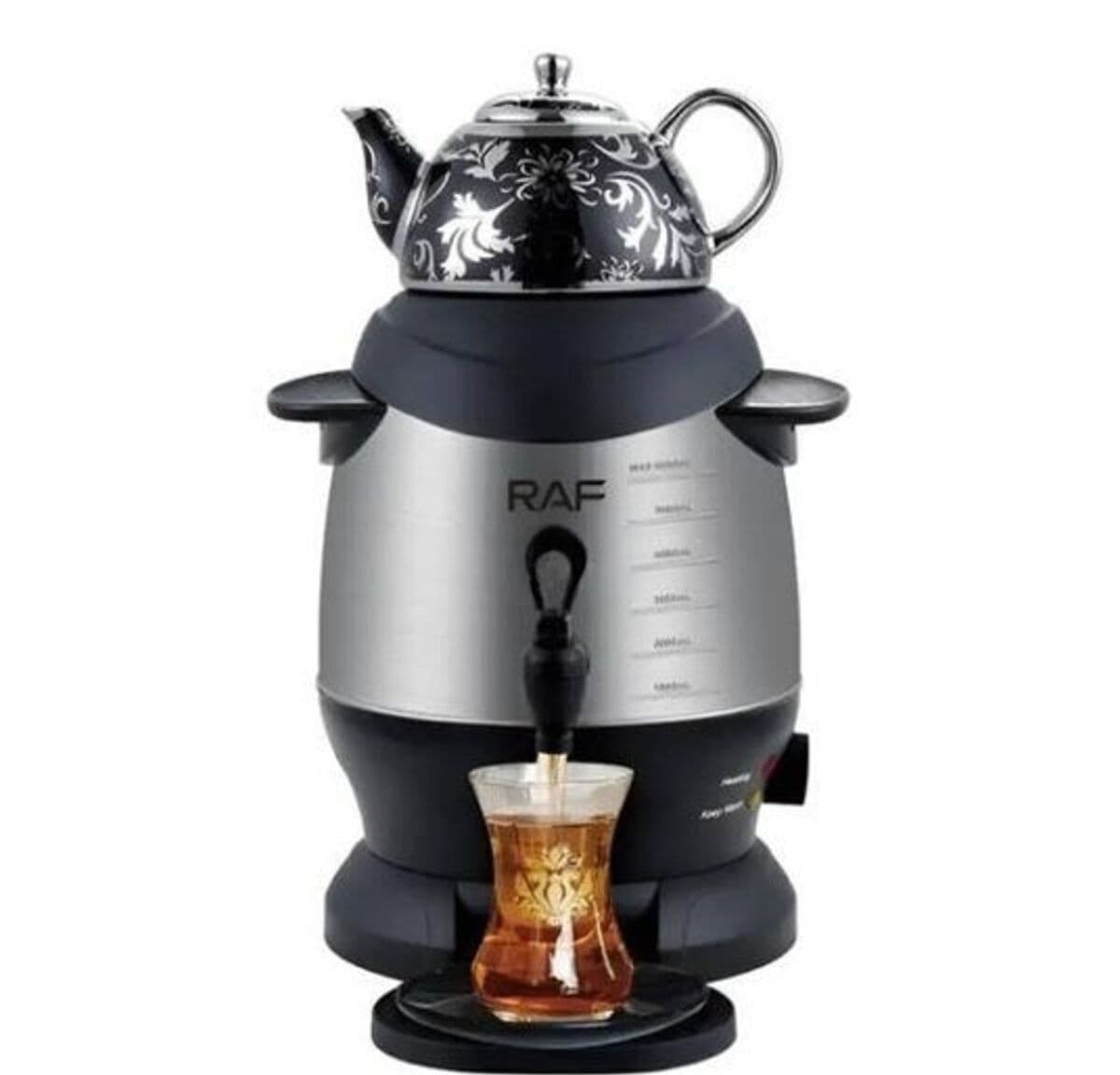 Samovar Paslanmayan polad material
