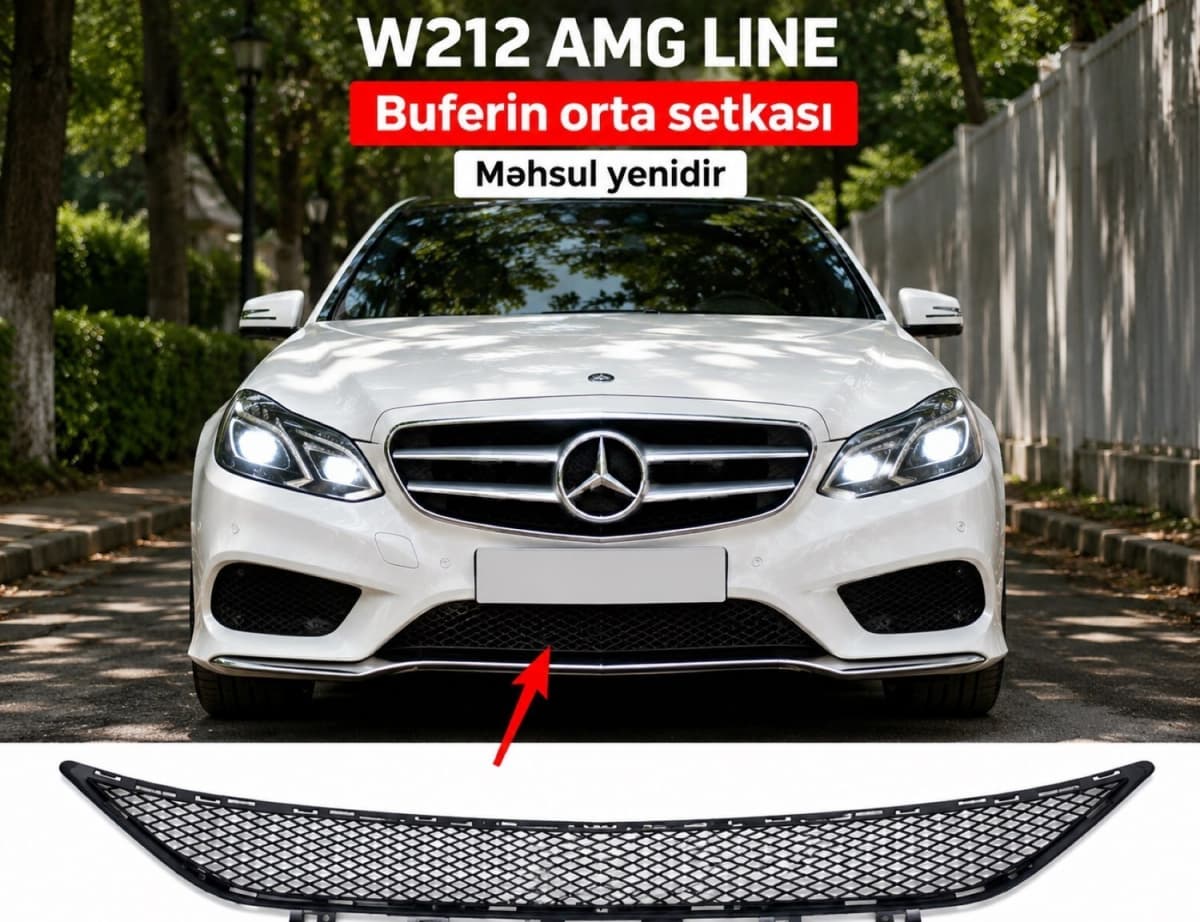 Ön bufer orta setkası Mercedes W212 E220