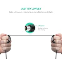 Qara rəng data kabel, USB — şəkil 3