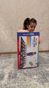 Uşaqlar üçün musiqili interaktiv oyun xalçası — şəkil 14