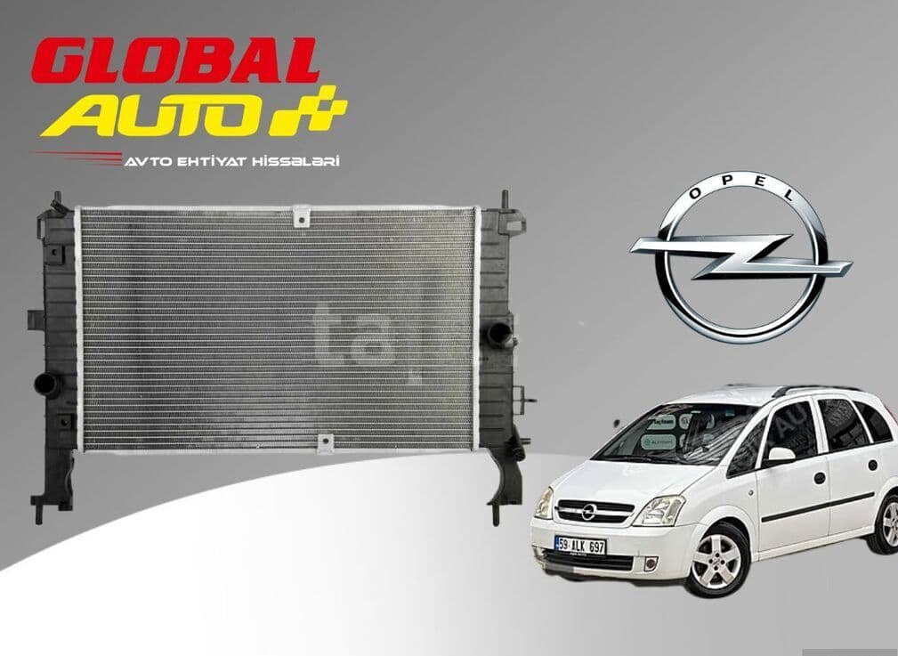 Su radiatoru Opel Meriva 1.3-1.7D