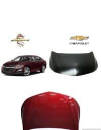 Kapot Chevrolet Malibu 2016-2023 alüminium — şəkil 2