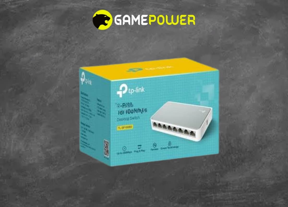 TP-Link TL-SF1008D 8-Port Fast Ethernet Switch