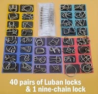 Metal puzzle seti 8 ədədli — şəkil 1