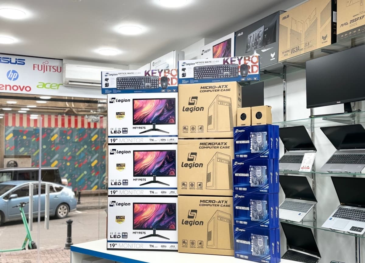 Masaüstü Kompüter Dəsti i5 8GB RAM 240GB SSD 19 Monitor