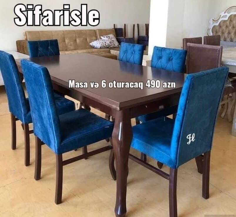 Masa-stul dəsti, Qarışıq rəng