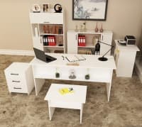 Ofis mebel dəsti Ağ rəng — şəkil 2