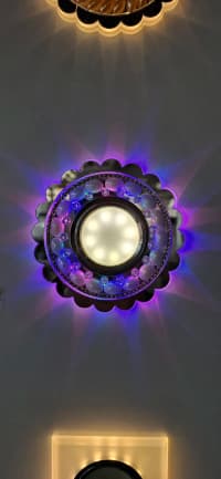 LED lampa, Ağ rəng — şəkil 2
